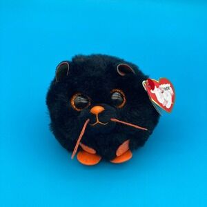 NWT Ty Beanie Balls Collection Mystic Black Cat Halloween 2023